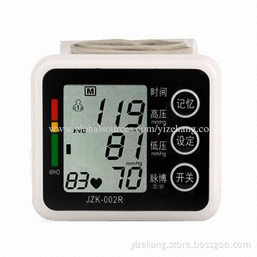 Wristband Blood Pressure Monitor with LCD Screen